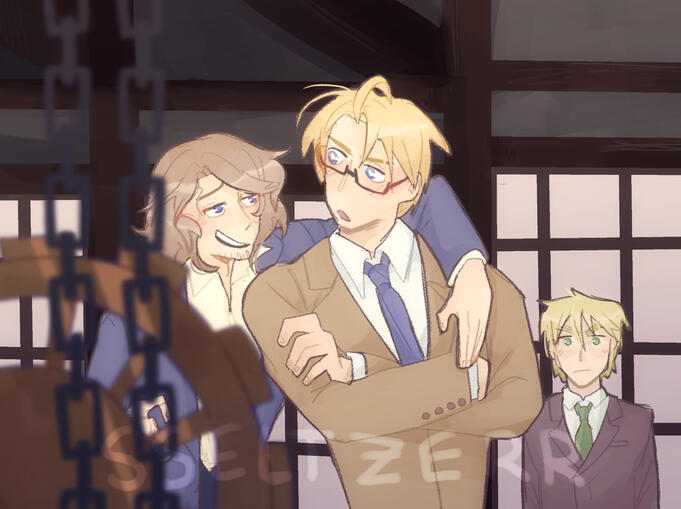 Hetalia Scene Redraw Hetalia Scene Redraw